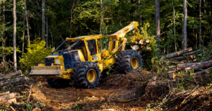 Skidder remotely operated by Kodama Systems Image credit Kodama Systems